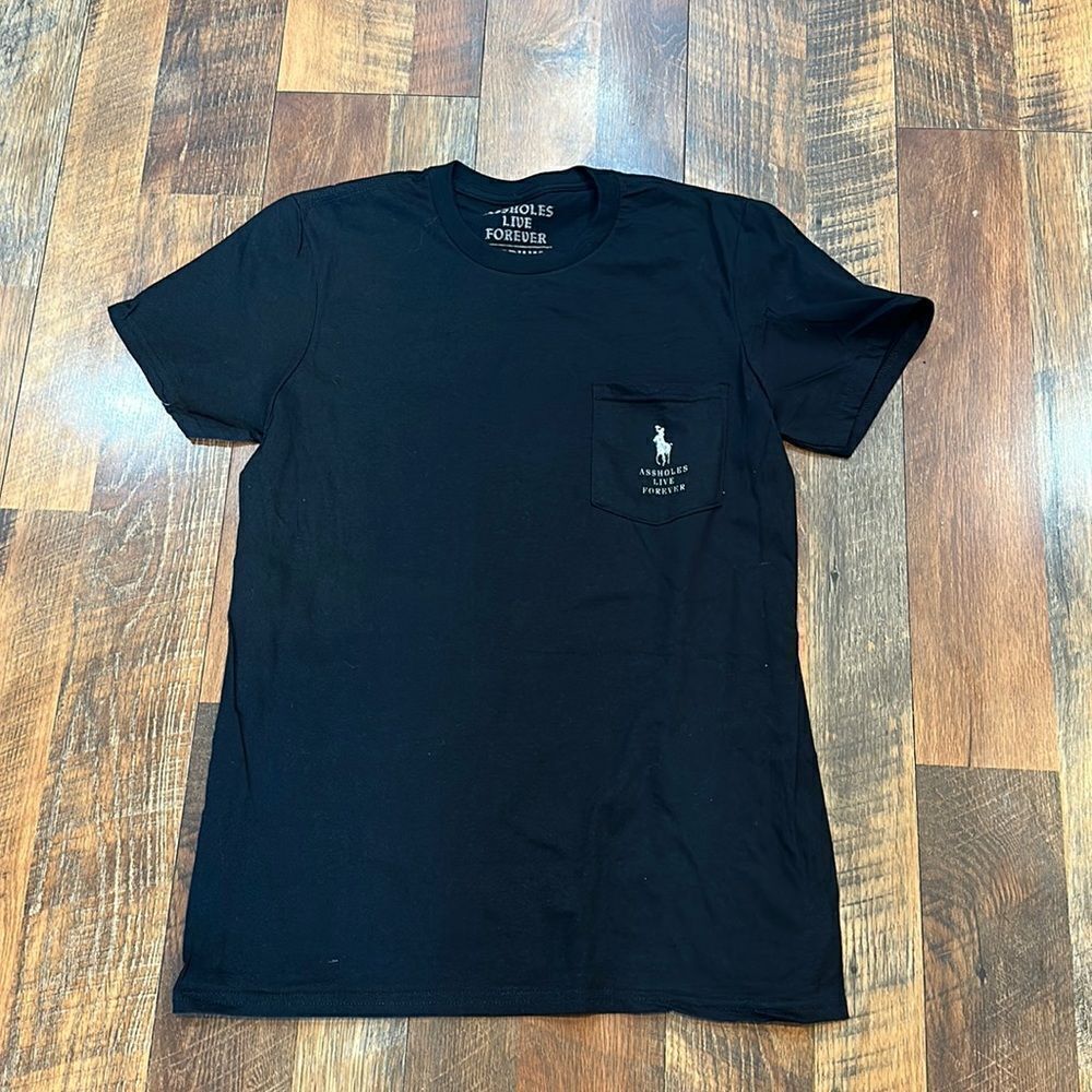 ASSHOLES LIVE FOREVER t-shirt M (5025B) NWOT